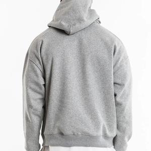 Alta calidad ligero 100% algodón polar pulóver sudaderas logotipo personalizado impreso Sudadera con capucha de gran tamaño de los hombres 6XL diseñador - Product Image 6