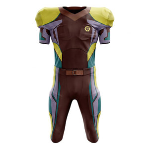 Durable Sportswear American Football Uniform Breathable Material Ideal For Practice Matches And Team Use - Product Image 1