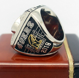 Anillo de Campeonato NFC 2019 de los San Francisco 49ers, Hecho a Medida, Clásico, Premium, Regalo para Fanáticos del Fútbol Americano, Coleccionable, con Logotipo CZ, para Bodas - Product Image 6
