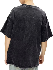 Camiseta Personalizada con Logotipo, de Alta Calidad, Ecológica, con Hombros Caídos, Impresión en Serigrafía, Corte Cuadrado, Ajustada, 100% Algodón - Product Image 5