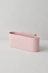 Wholesale Pink Metal Bedside Storage Caddy Stylish & Convenient Organizer with Double Tiers for Essentials Low MOQ - Product Image 2