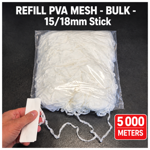 Malla de PVA para Pesca de Carpa en Agua Dulce, Recarga de 15/18mm, 5000m, Ecológica, Soluble en Agua, Presentación de Cebo, Hermética con Cierre Zip - Product Image 2