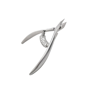 Nail Nippers Dall Finish With 5 mm Tip Stainless Steel Nail Clippers Spring Action With <b>Plain</b> Handle Nail Nipper For Beauty - Product Image 2