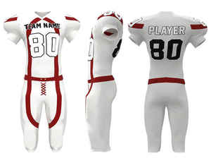 Uniformes de football américain pour jeunes de qualité supérieure Maillots personnalisés avec ensembles de shorts Vente en gros à bas prix Respirant - Product Image 6