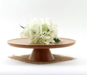 Soporte para Pastel de Madera Estilo Vintage con Diseño Clásico Ideal para Temas Rústicos - Product Image 3