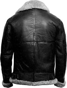 Veste en cuir pour homme sur mesure, en cuir véritable, fermeture éclair, veste décontractée tendance pour la vente en gros, veste en cuir - Product Image 2
