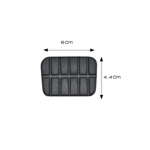 Goma del pedal del embrague del freno para Nissan Navara, D21, D22 - Product Image 4