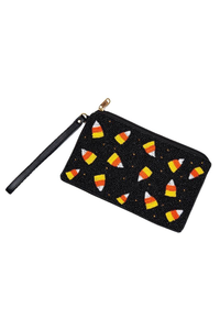 Belle pochette à monnaie perlée à la main utilisée pour la fête d'anniversaire mini fermeture éclair mendier broderie à la main de l'Inde pour les femmes et les filles - Product Image 1