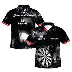 100% algodón Jersey SlimFit hombres Casual para camisa hecha a medida cómoda antiarrugas transpirable sublimación estampado sólido - Product Image 4