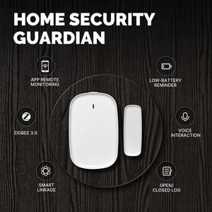 A2ZWORLD Mini sensore magnetico ZigBee 3.0 protocollo per porte e finestre TUYA, Smart Life 3V con batterie CR2032 - Product Image 6