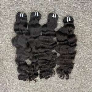 ผมต่อแบบลอนธรรมชาติผม100% บริสุทธิ์ผมลอนแบบคู่ - Product Image 5