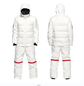 Vêtements de neige d'hiver Combinaison pour femmes Sports de plein air Vêtements de snowboard imperméables coupe-vent Vestes de ski chaudes et pantalons à bretelles