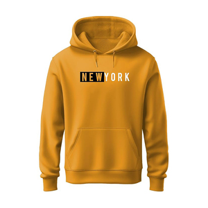 Sudadera con capucha French Terry de moda de alta demanda, forro polar sin cepillar para transpirabilidad, excelente para Primavera/otoño, logotipo personalizado disponible - Product Image 1