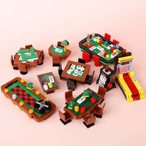 Pour Lego Moc Accessoires Salle de jeux Casino Blocs de construction Jouets Blocs de construction en plastique pour enfants Ensembles emballés - Product Image 4