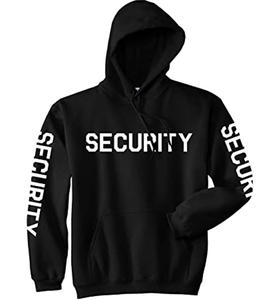 Sudadera de seguridad de gran tamaño unisex de alta calidad con estampado de logotipo personalizado uniformes de personal de oficina de trabajo de guardia de invierno al por mayor - Product Image 3