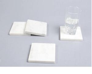 Personalized Home Hotel Use <b>Marble</b> Round Shape Tea Cup Coasters for Homeware Tableware Epoxy Resin Tea Coasters Mats and Pads - Product Image 2