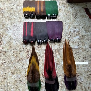 Paquets de cheveux humains de luxe avec fermeture à dentelle ensemble frontal de perruques extensions de cheveux humains vendeurs de cheveux bruts vietnamiens DHL FEDEX - Product Image 1