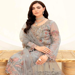 Collection Ramsha brodée de luxe vêtements de fête et de mariage pour femmes robe pakistanaise et vêtements indiens - Product Image 6