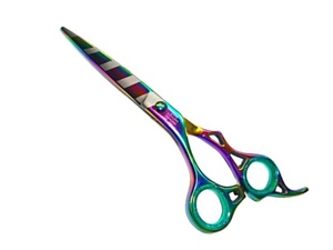 Tijeras de peluquero de acero inoxidable de precisión Corte de pelo extremadamente afilado DIY Personalizado OEM Altos estándares Color personalizado y logotipo - Product Image 6