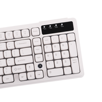 2025 más vendidos Ajazz AF98 97-Keys Wireless/Wired Membrane Gaming Keyboard ABS Floating Keycaps