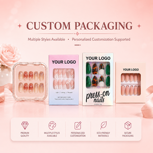 <span class=keywords><strong>Uñas</strong></span> Postizas Hechas a Mano al por Mayor Estilo Y2K, 10 Piezas, 3D, Color <span class=keywords><strong>Rosa</strong></span> Brillante, con Cristales, <span class=keywords><strong>Uñas</strong></span> de Pato con Pedrería Completa, Reutilizables, Acrílicas, de Lujo - Product Image 4