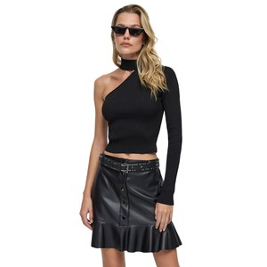 Blusa Elegante de Satén para Mujer, Diseño a Cuadros y Lunares, Decoración de Encaje, Camisa Larga Informal de Oficina, Talla XL para Damas en Primavera - Product Image 2