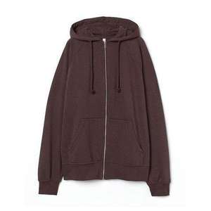 Loose <b>Women</b> Full Zipper Hoodies Blank Crew Neck Cotton Korean <b>Women</b> Hoodies Best Selling <b>Women's</b> Sweatshirt - Product Image 1
