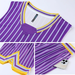 Nuevo Diseño, Uniforme de Baloncesto Transpirable de Secado Rápido Antibacterial para Verano, Ropa Deportiva de Poliéster BSCI, Tallas Grandes, MOQ Bajo - Product Image 2