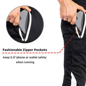 Pantalon d'entraînement décontracté pour homme grande taille avec logo personnalisé vêtements de sport de plein air taille moyenne en toile légère avec motif droit - Product Image 2