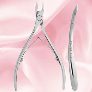 Pince à cuticules professionnelle 3Pro PRIME 90 stérilisée en acier 4013, 48-51 HRC, pousse-cuticules de 5 mm - Product Image 3