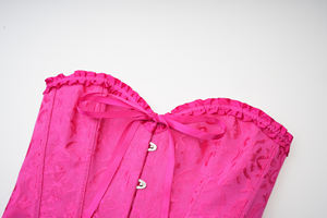 10 couleurs disponibles grande taille mode Korsett Vintage gothique Corselet Bustiers & Corsets Victoriano pour les femmes - Product Image 4