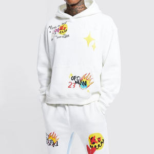 ชุดวอร์มสำหรับผู้ชายแบบเรียงซ้อนกันผลิตจากโรงงานชุดสตรีทพิมพ์ลายคุณภาพพรีเมียมสินค้ามาใหม่ - Product Image 6