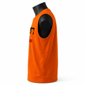 Camiseta sin mangas con estampado gráfico para hombre, camiseta de gimnasio de algodón, ropa urbana personalizada, camiseta sin mangas para hombre - Product Image 4