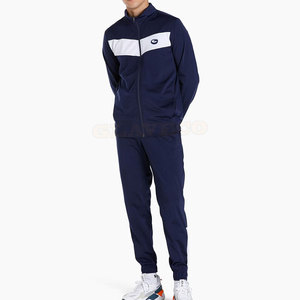Chándal ligero para hombre, cómodo, a granel, con cremallera, ropa para correr, transpirable, de talla grande para la temporada de primavera - Product Image 1