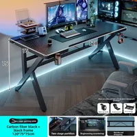 Bureaux d'ordinateur OEM ODM de 100/120/140/160 cm de large, tables d'étude et bureaux de jeu pour la maison et le bureau