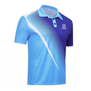 Camiseta de Golf Personalizada para Hombre, 100% Algodón, Tela Ligera y Elástica, Transpirable, Estampada, Manga Corta - Product Image 2