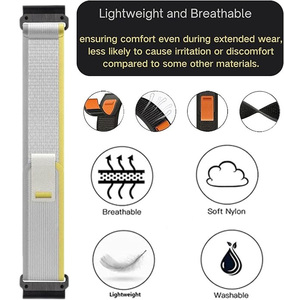 Einstellbare Quick Release Fit Elastic 26 Uhren armbänder Nylon Weave Trail <span class=keywords><strong>Loop</strong></span> Uhren armband Ersatz für Garmin 22mm - Product Image 3