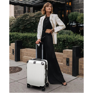 Top ventes 2025 8003 Pc cadre en aluminium valise grande valise anti-rayures sacs de voyage ensemble de bagages quatre couvertures en métal Hung Phat - Product Image 1