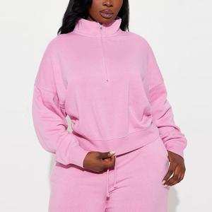 Nouveauté Survêtement Femme Survêtements 2 pièces Ensemble de survêtements de sport de haute qualité personnalisés 2 pièces Fabriqué au Bangladesh - Product Image 4