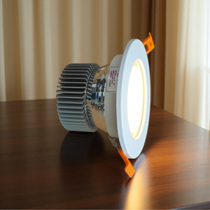 Downlight LED Empotrable de Aluminio de 7W con Clasificación IP54, Ángulo de Haz de 120 Grados, Diseño Moderno para Uso en Interiores - Product Image 1