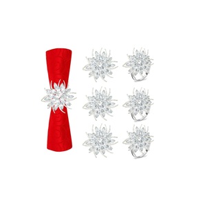 Napkin Ring for Wedding Ans Event Decoration New Metal Napkin Ring in New Style Latest Napkin Holder - Product Image 1