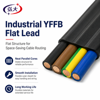 YFFB Flachliftkabel Flexibler Kupferleiter PVC Reisekabel IEC CE-Zertifiziert für Hebesysteme