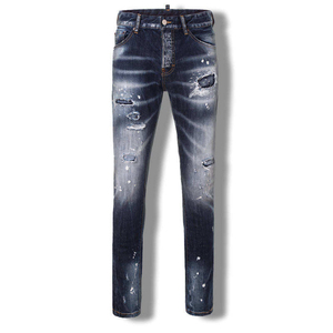 Wholesale 2025 Denim <b>Jean</b> Pant Fashion Spring Comfort Male Casual Ripped <b>Jeans</b> Trouser <b>Slim</b> <b>Jeans</b> Pants for Men Pakistan - Product Image 1