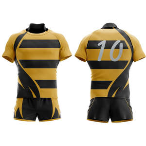 Uniforme de Rugby pour hommes respirant personnalisé professionnel 100% coton rétro vente en gros bas prix mode sublimé uniforme de Rugby pour hommes - Product Image 3