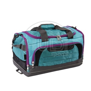 Bolsa de Deporte y Viaje de Nailon Personalizada de Gran Capacidad, Correa Ajustable, Cierre de Cremallera, Forro de Poliéster Impermeable, Estilo Casual - Product Image 3