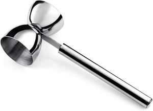 Stainless Steel Mirror Polish Jigger Fancy Mini Modern Simple Design <b>Bar</b> <b>Tool</b> Jigger High Quality Premium Jigger - Product Image 2