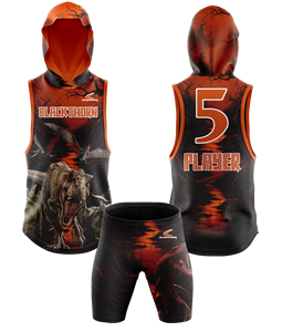 Uniformes de Fútbol Americano Sublimados Personalizados Hechos en Fábrica, Conjuntos de Sudadera con Capucha/Uniforme de Flag Football, Spandex/Poliéster de Secado Rápido - Product Image 3