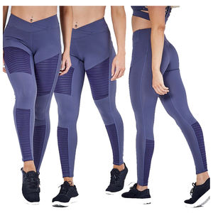 Mallas de Yoga transpirables de cintura alta para mujer, entrenamiento, Control de barriga, levantamiento de glúteos, ropa deportiva, cintura elástica, mallas de Yoga, Pantalones - Product Image 3