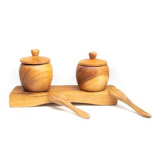 Eco Friendly Wooden <b>Spice</b> Box Jar Handmade in India Top Trending <b>Product</b> FromIndian manufacturer - Product Image 3