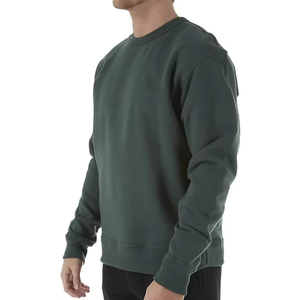 Sudadera con Capucha de Algodón Grueso Personalizada al por Mayor para Hombre, Diseño Bordado Sostenible con Cuello Redondo, Forro Polar Impermeable - Product Image 6